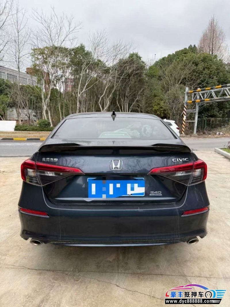 22年本田思域轿车抵押车出售