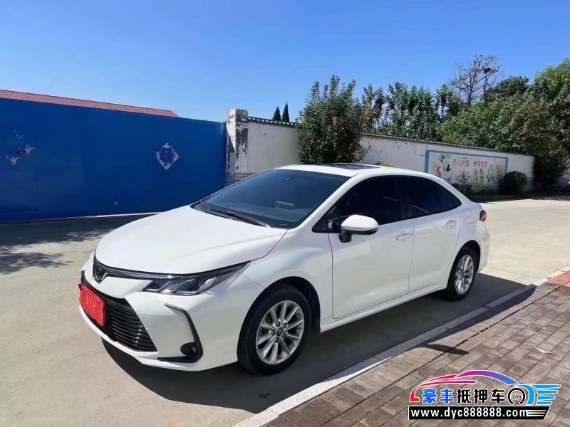 23年丰田卡罗拉轿车抵押车出售