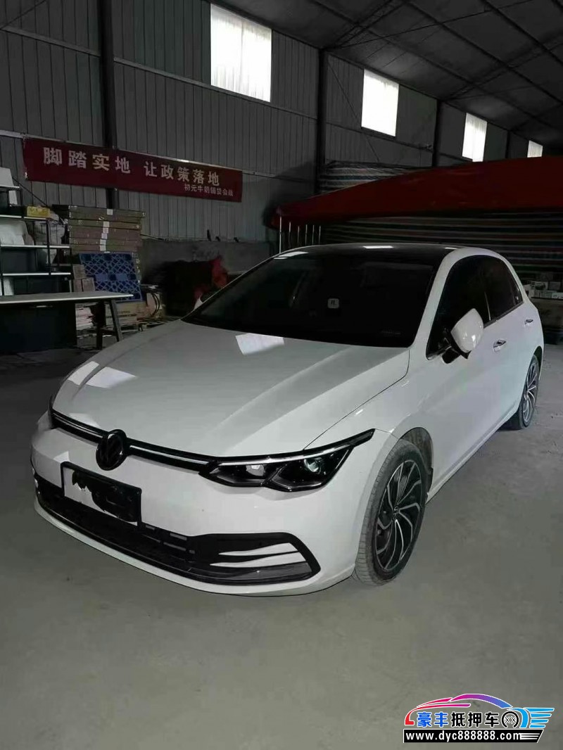 21年大众高尔夫轿车抵押车出售