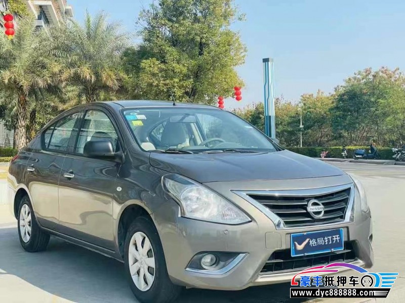 18年日产阳光轿车抵押车出售