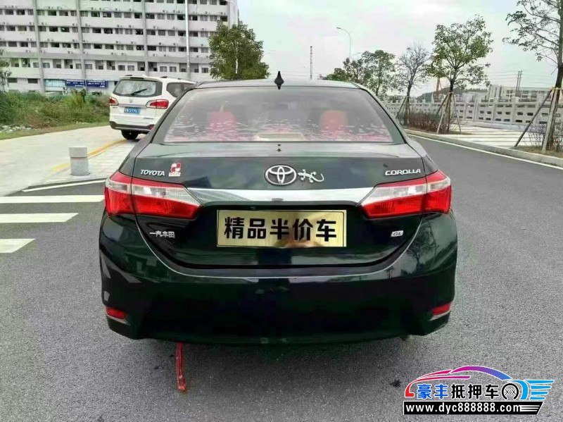 16年丰田卡罗拉轿车抵押车出售