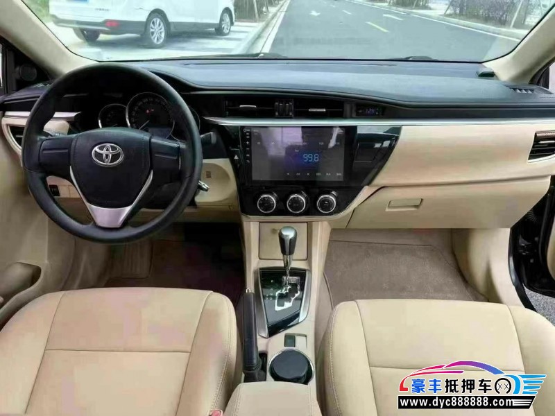 16年丰田卡罗拉轿车抵押车出售