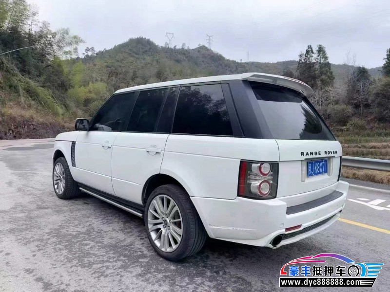 11年路虎揽胜行政轿车抵押车出售