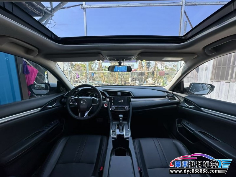 21年本田思域轿车抵押车出售