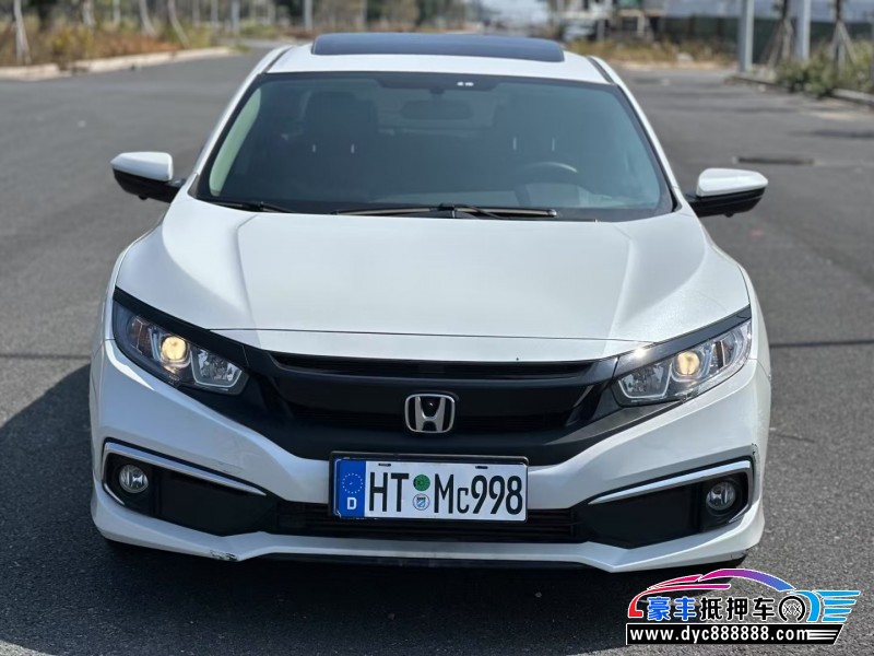 21年本田思域轿车抵押车出售