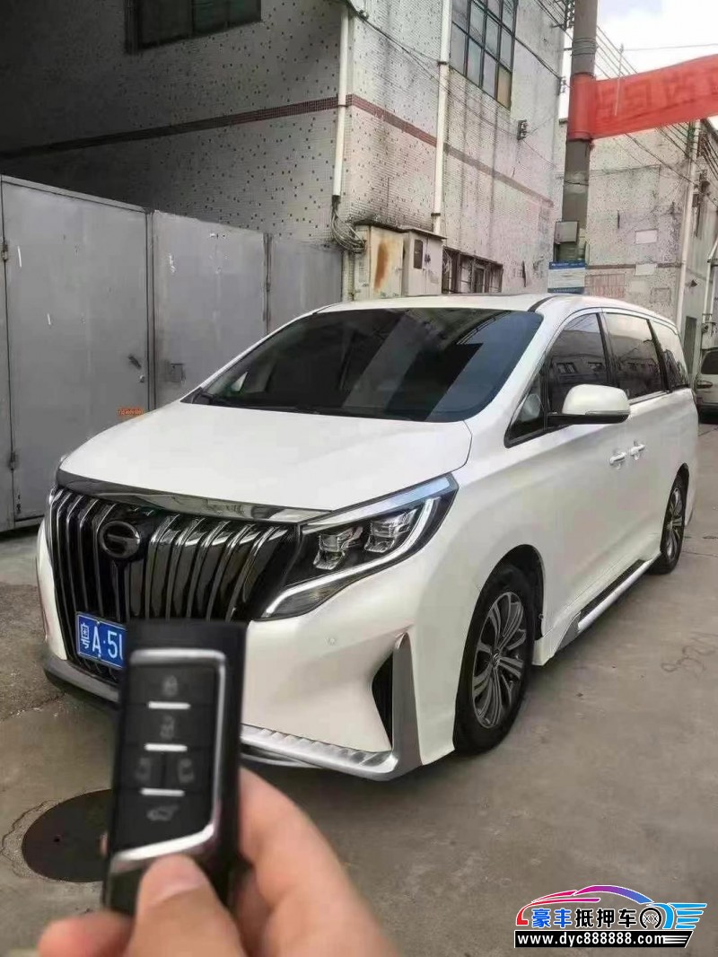 20年传祺M8轿车抵押车出售