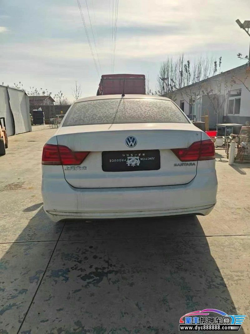 19年大众桑塔纳轿车抵押车出售
