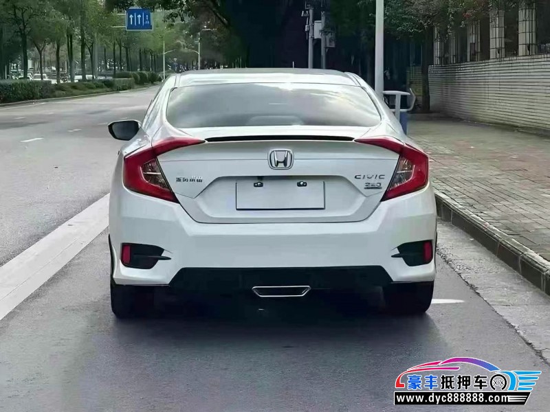 21年本田思域轿车抵押车出售