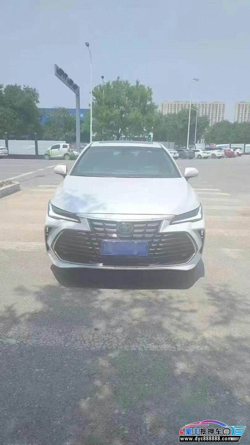 22年丰田亚洲龙轿车抵押车出售