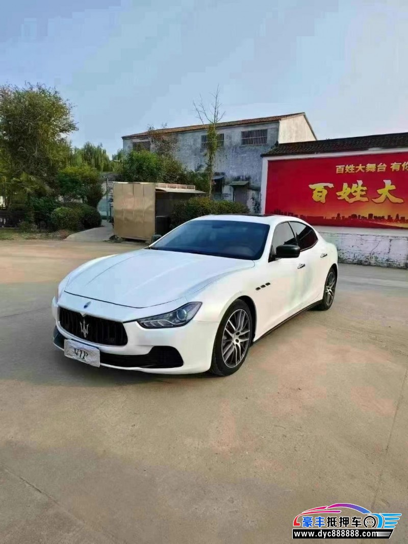 15年玛莎拉蒂Ghibli轿车抵押车出售