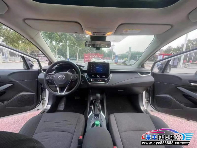 21年丰田卡罗拉轿车抵押车出售