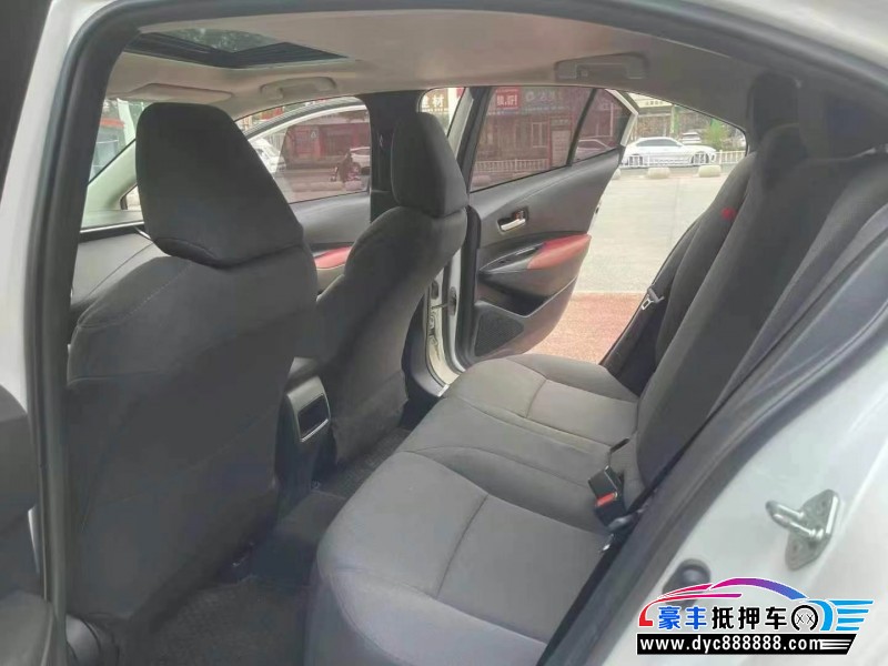 21年丰田卡罗拉轿车抵押车出售