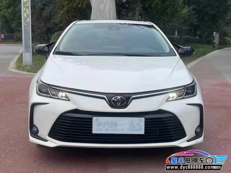 21年丰田卡罗拉轿车抵押车出售