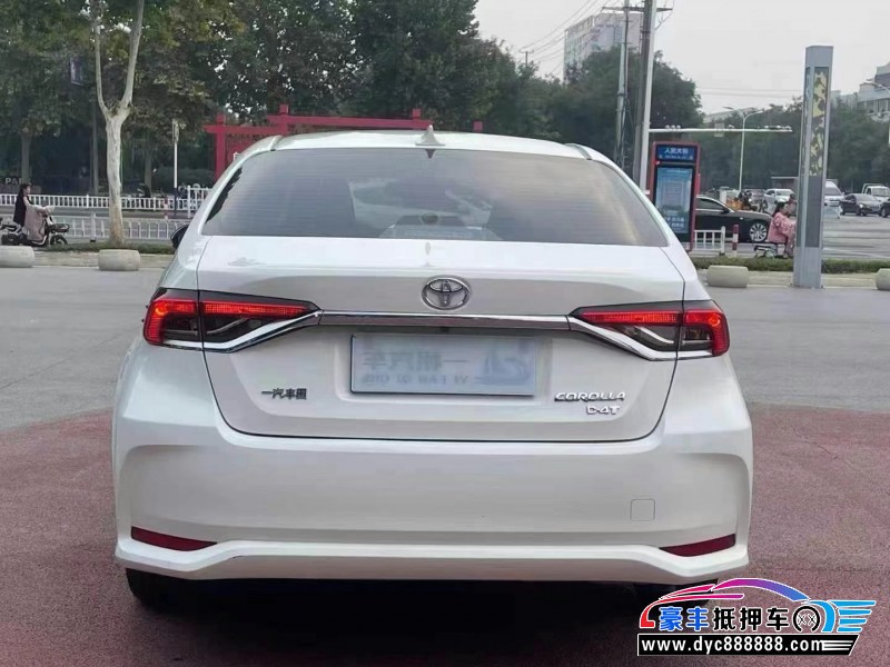 21年丰田卡罗拉轿车抵押车出售