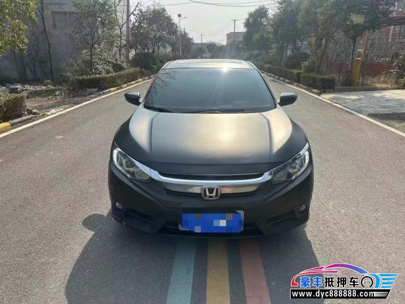 17年本田思域轿车抵押车出售