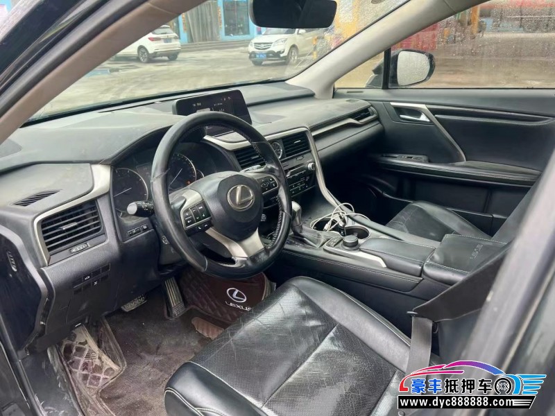 16年雷克萨斯RX轿车抵押车出售