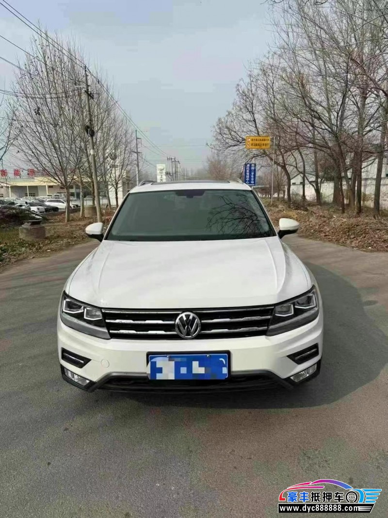 18年大众途观轿车抵押车出售