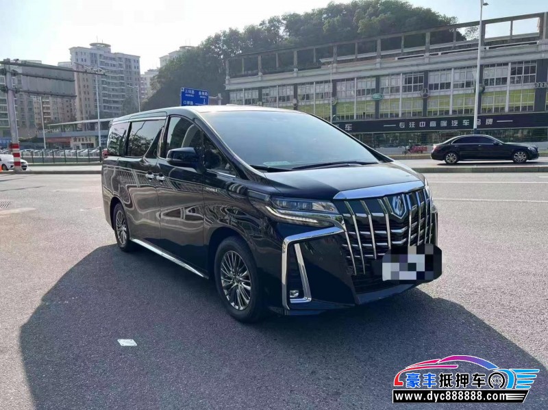 23年丰田埃尔法轿车抵押车出售