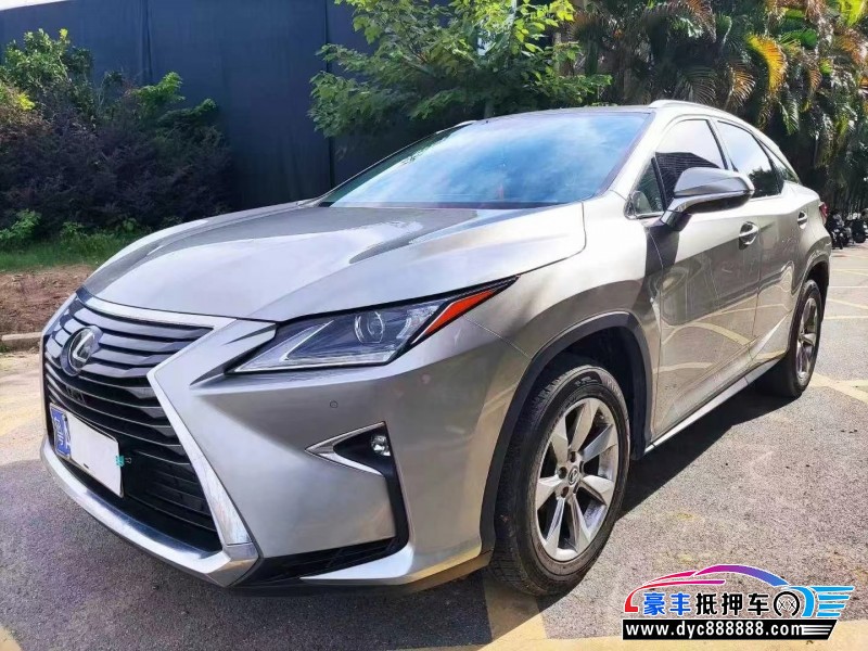 19年雷克萨斯RX轿车抵押车出售