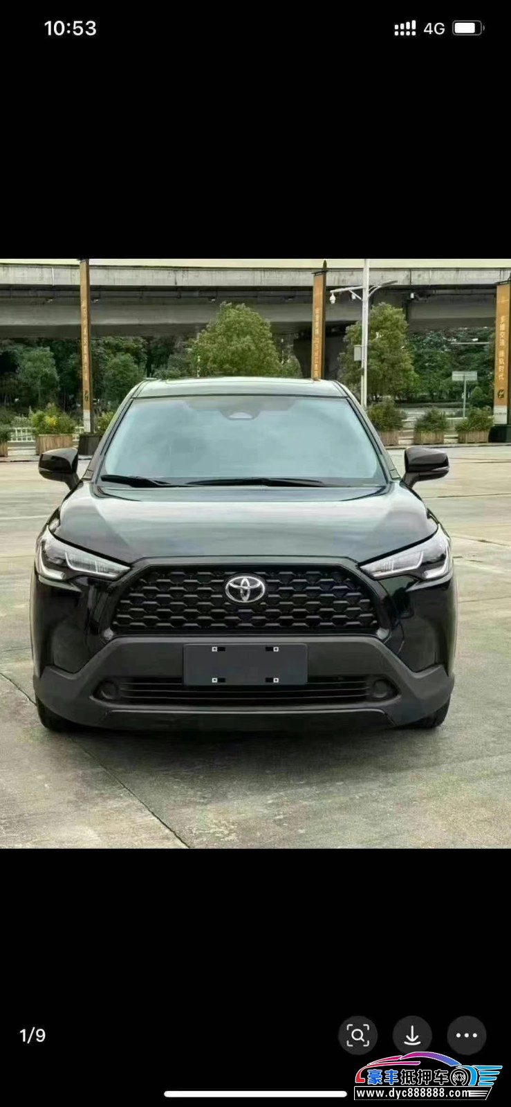 24年丰田锐放轿车抵押车出售