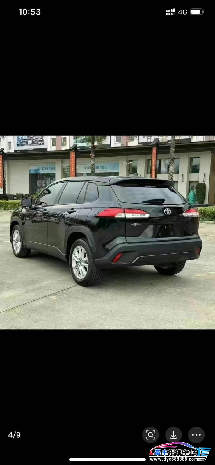 24年丰田锐放轿车抵押车出售