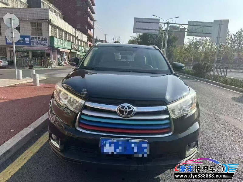 16年丰田汉兰达轿车抵押车出售