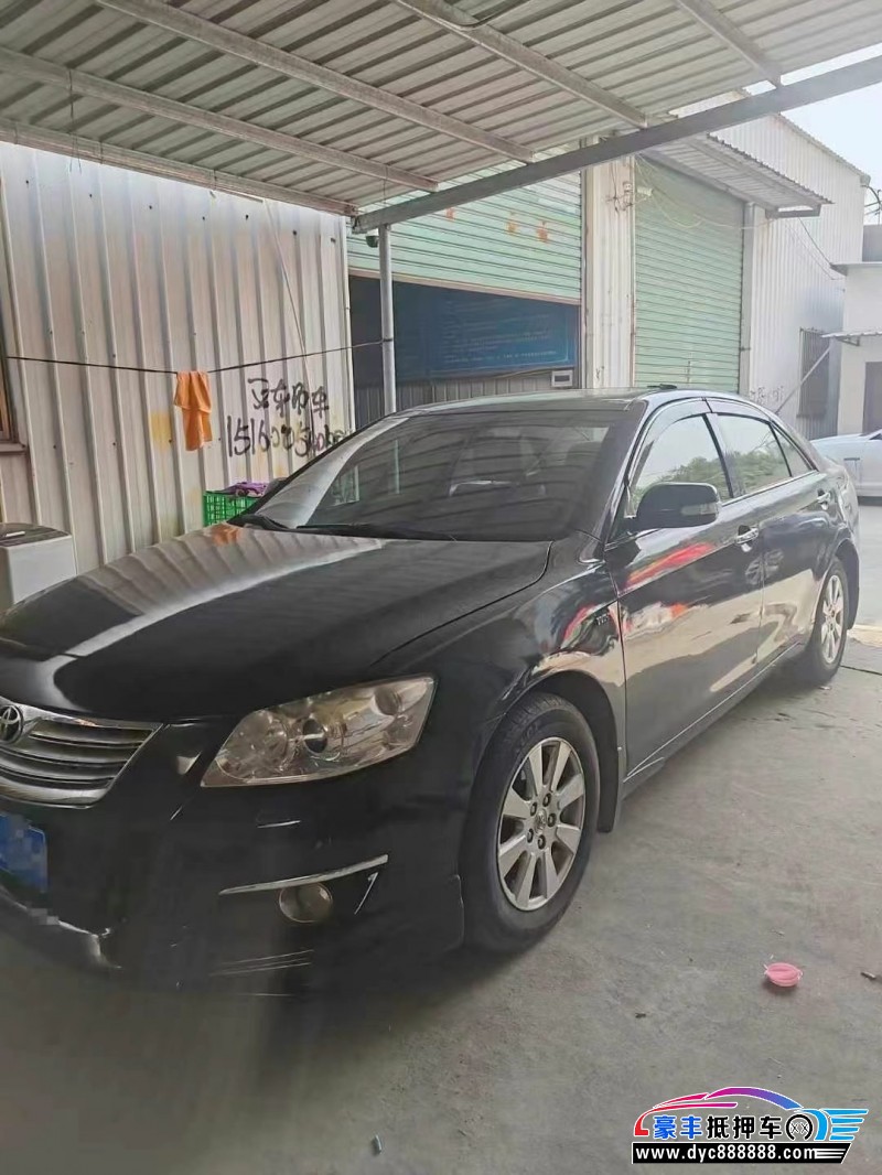 07年丰田凯美瑞轿车抵押车出售