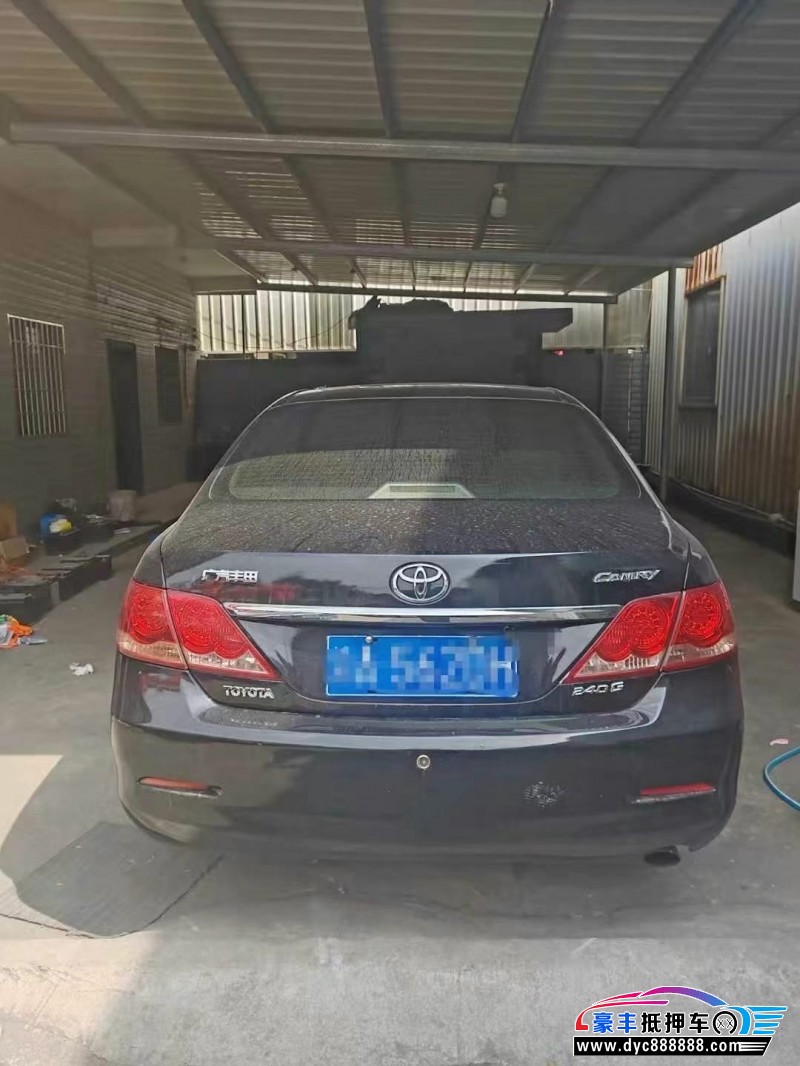 07年丰田凯美瑞轿车抵押车出售