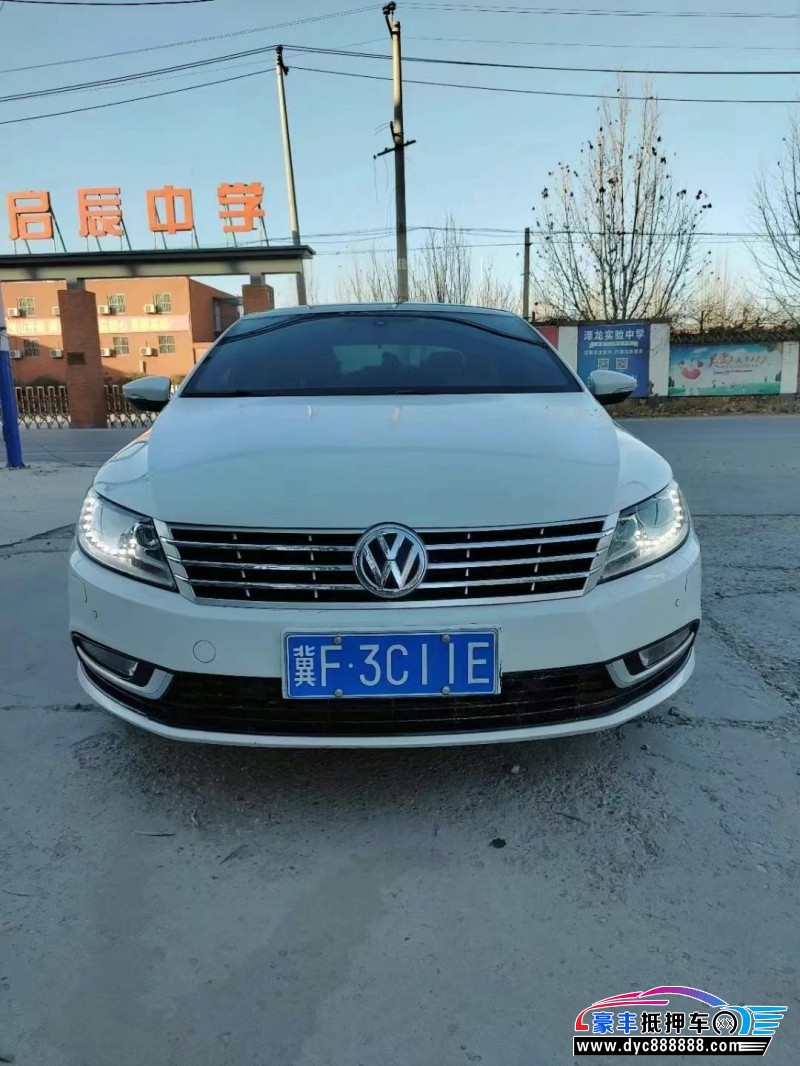 18年大众CC轿车抵押车出售