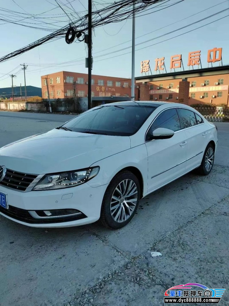 18年大众CC轿车抵押车出售