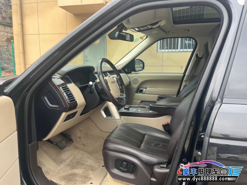 16年路虎揽胜行政轿车抵押车出售