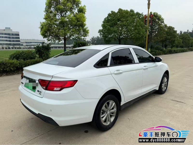 23年吉利帝豪EV轿车抵押车出售