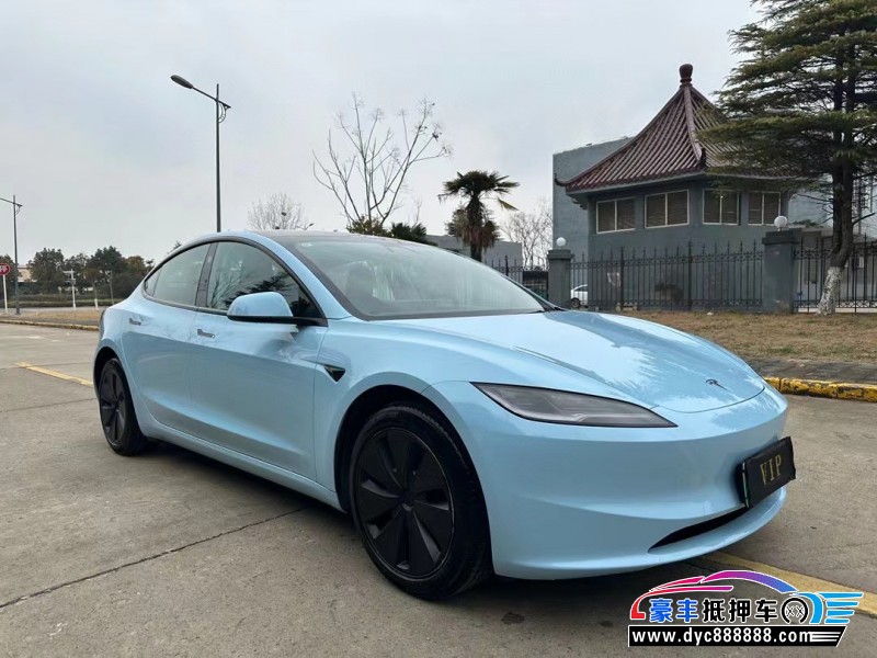 23年特斯拉MODEL 3轿车抵押车出售