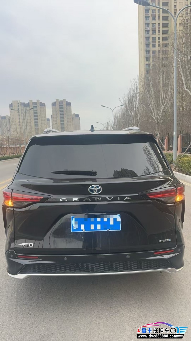 23年丰田格瑞维亚轿车抵押车出售