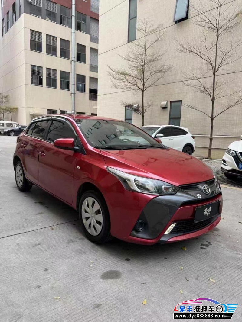 20年丰田YARiS L 致享轿车抵押车出售