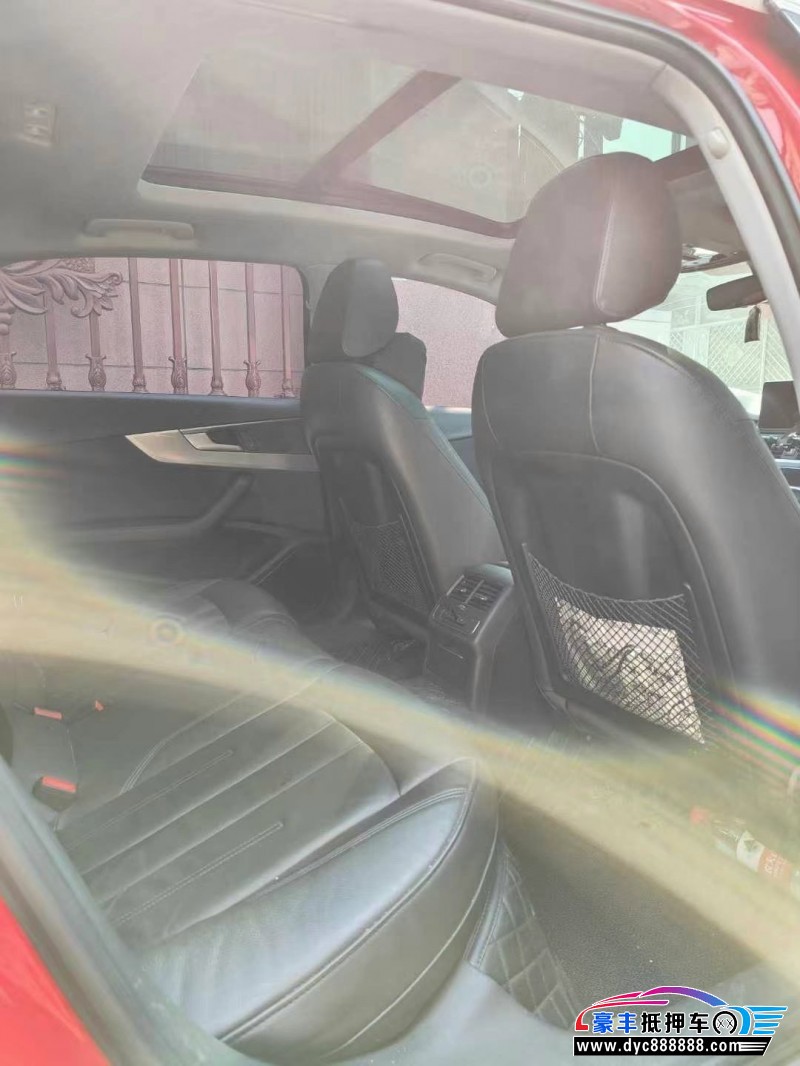 19年奥迪A4L轿车抵押车出售