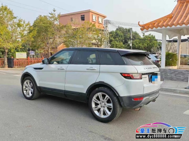 17年路虎揽胜极光轿车抵押车出售