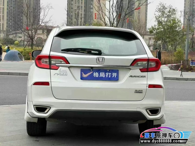 19年本田冠道轿车抵押车出售