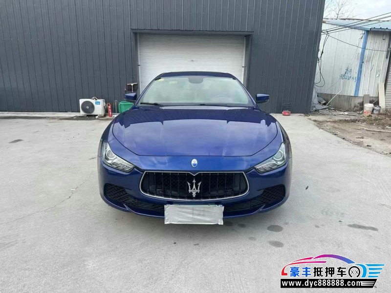 18年玛莎拉蒂Ghibli轿车抵押车出售