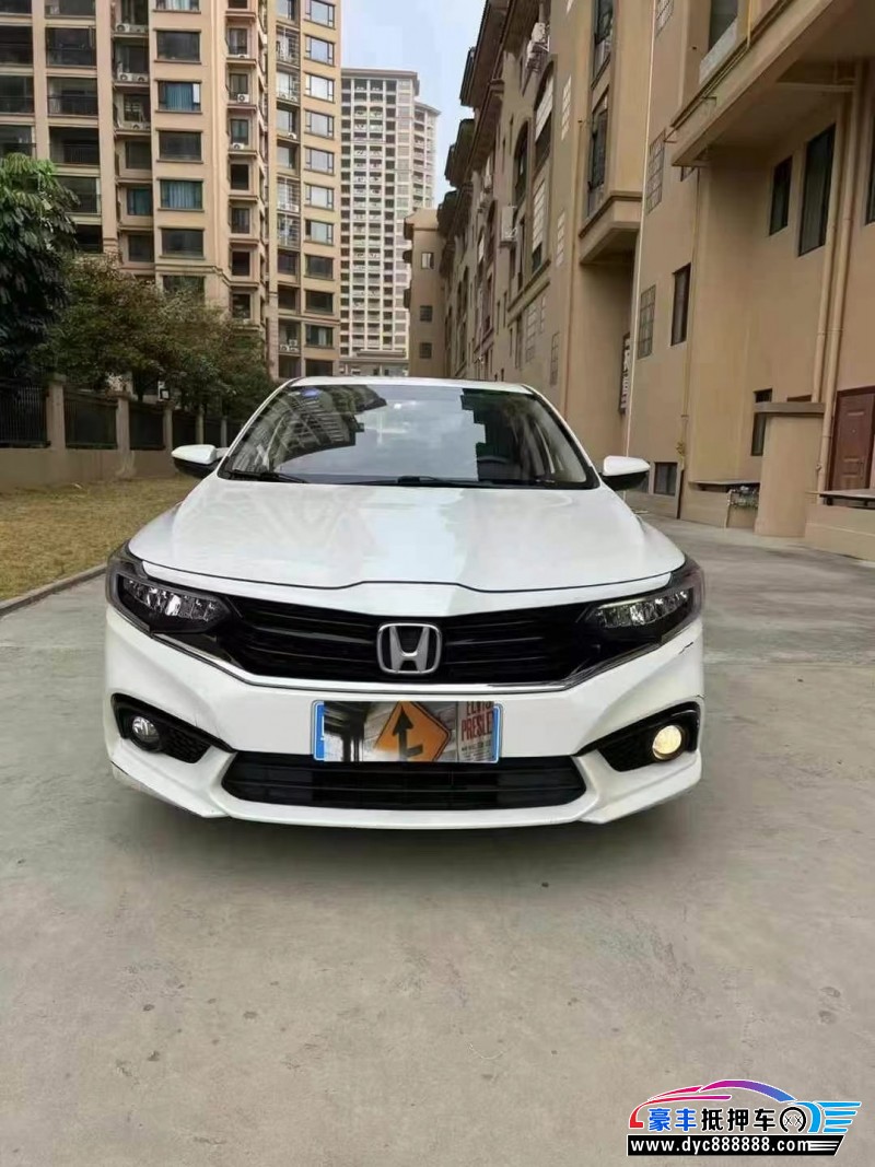 19年本田享域轿车抵押车出售