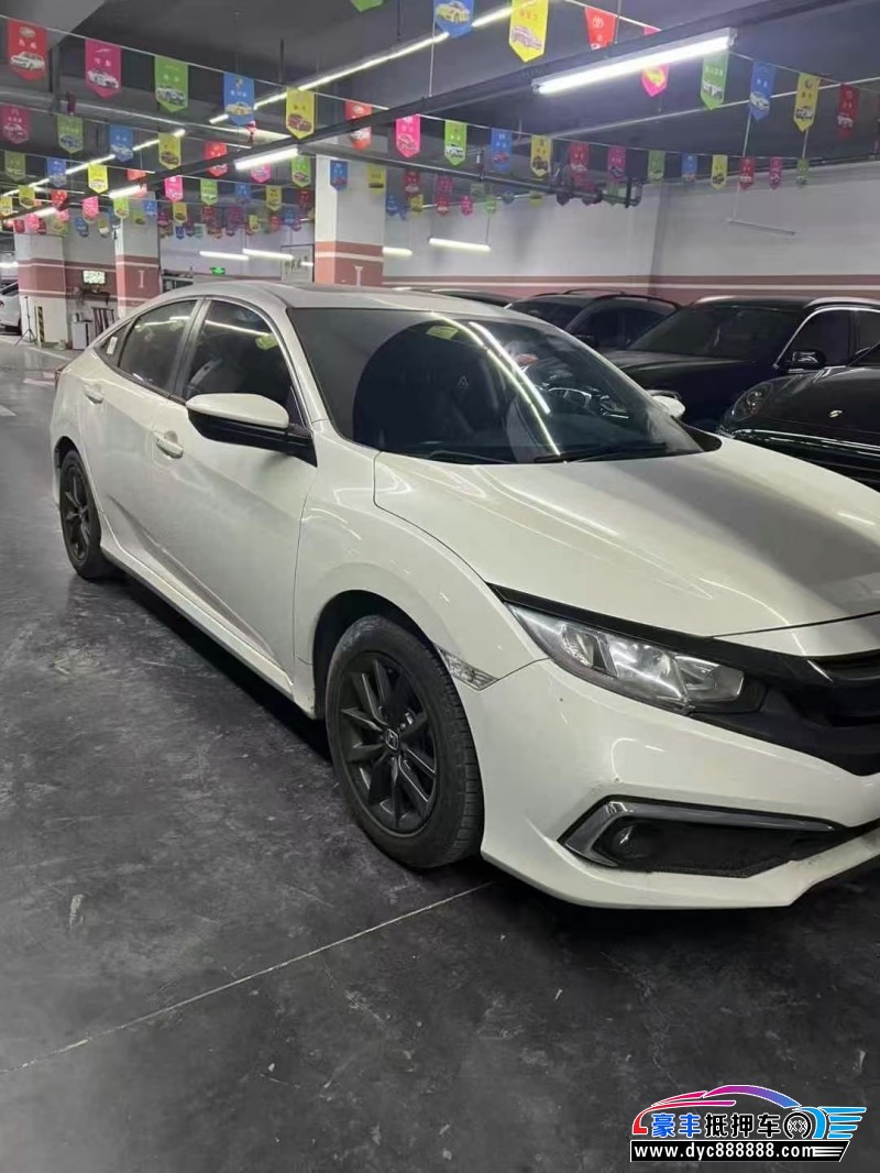 19年本田思域轿车抵押车出售