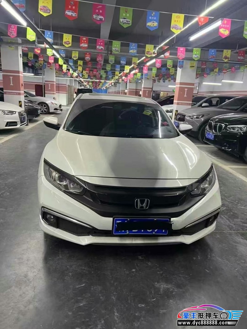 19年本田思域轿车抵押车出售