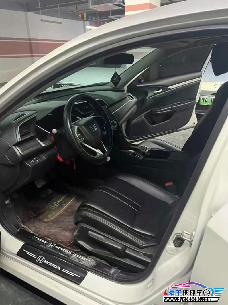 19年本田思域轿车抵押车出售