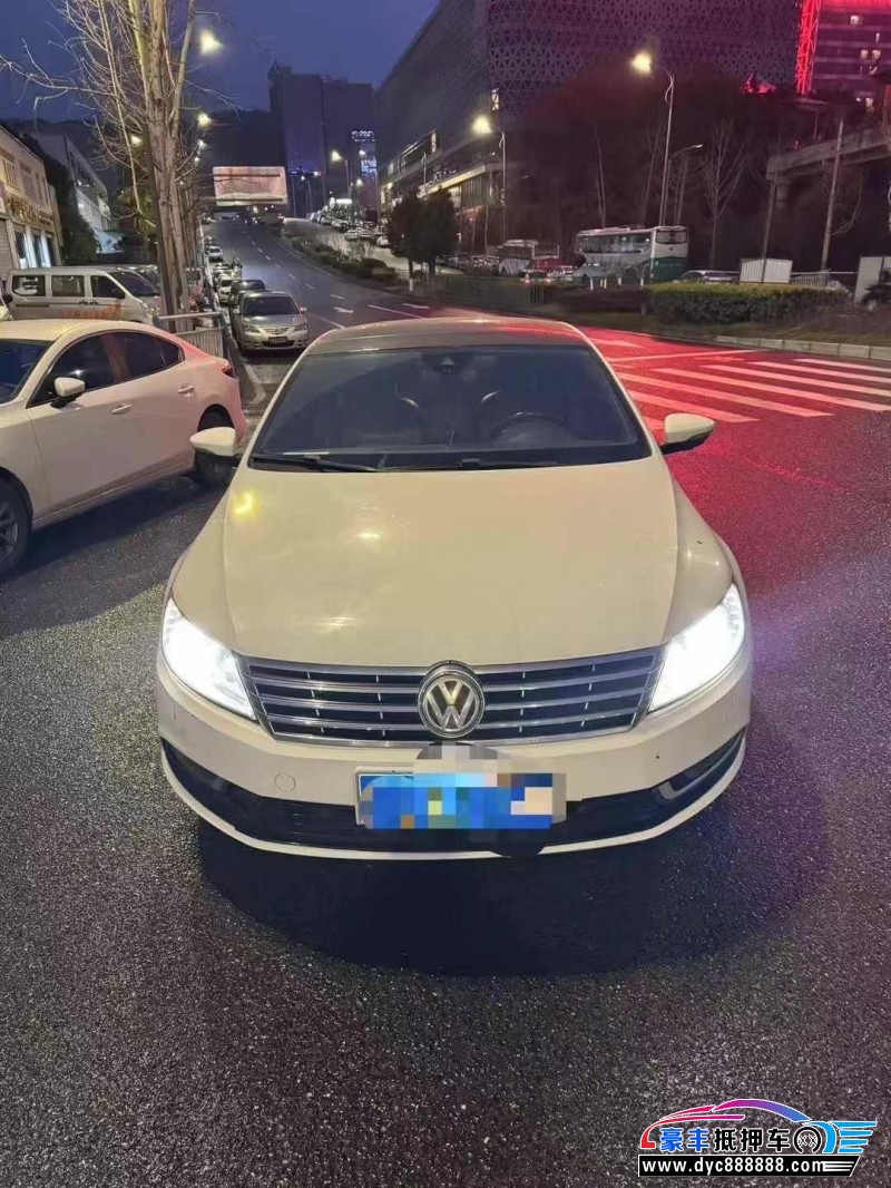 13年大众CC轿车抵押车出售