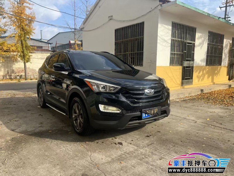 13年现代新胜达轿车抵押车出售