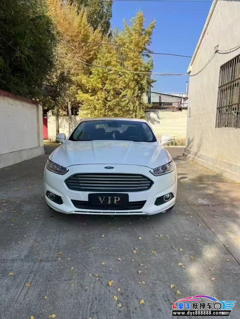 15年福特蒙迪欧轿车抵押车出售
