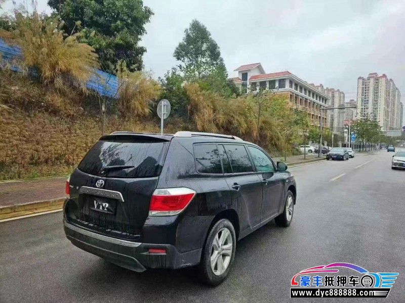 15年丰田汉兰达轿车抵押车出售