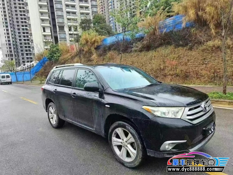 15年丰田汉兰达轿车抵押车出售
