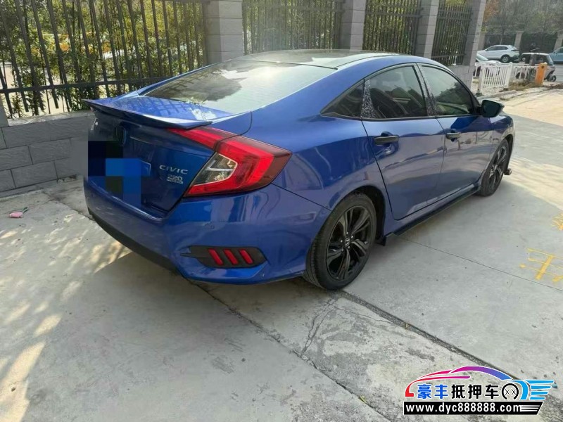 18年本田思域轿车抵押车出售