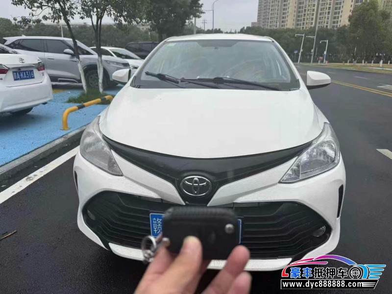 19年丰田威驰轿车抵押车出售